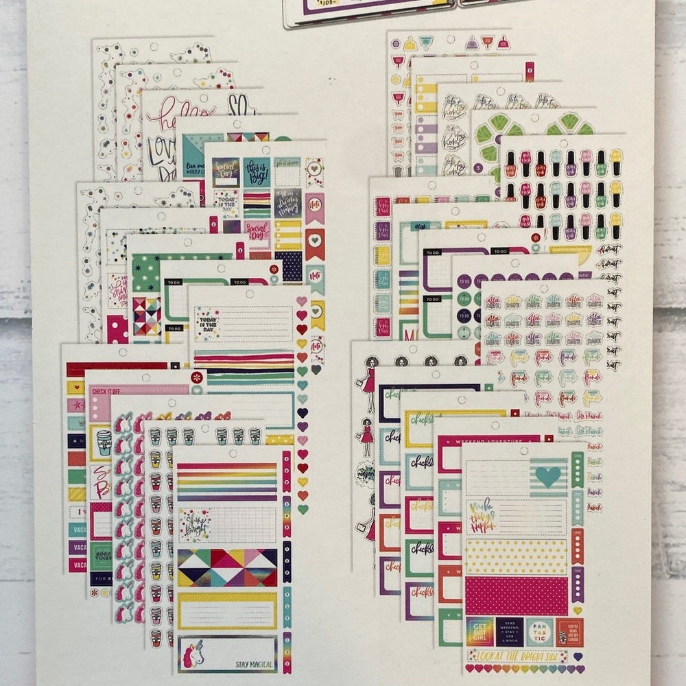 The Happy Planner Mini Sticker Bundle – 5 Booklets - Picture 10 of 16
